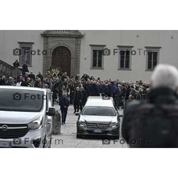 Pontida Bergamo funerale di Umberto Bossi 22 Marzo 2026 Pontida Bg Italia foto Tiziano Manzoni Lapresse