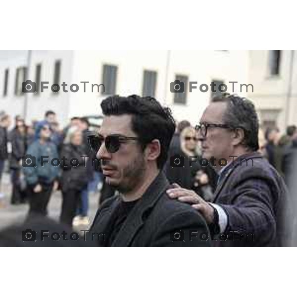Pontida Bergamo funerale di Umberto Bossi 22 Marzo 2026 Pontida Bg Italia foto Tiziano Manzoni Lapresse