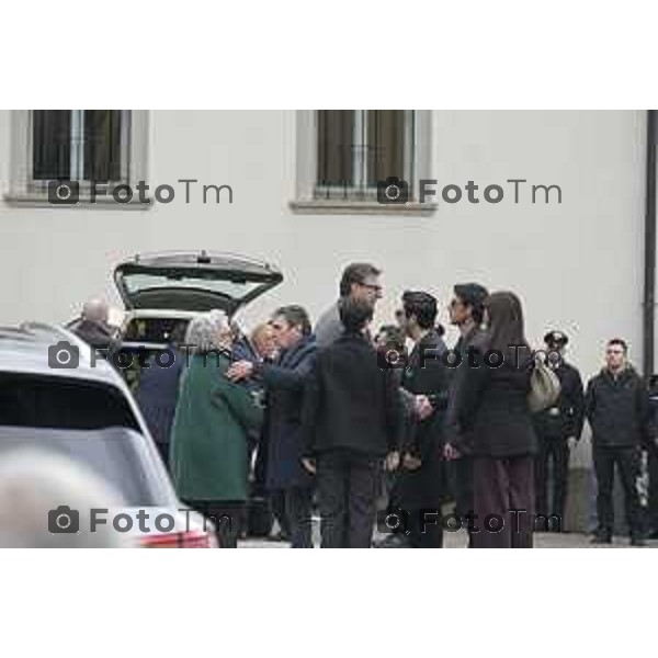 Pontida Bergamo funerale di Umberto Bossi 22 Marzo 2026 Pontida Bg Italia foto Tiziano Manzoni Lapresse