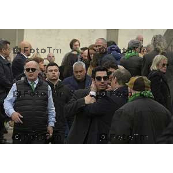 Pontida Bergamo funerale di Umberto Bossi 22 Marzo 2026 Pontida Bg Italia foto Tiziano Manzoni Lapresse
