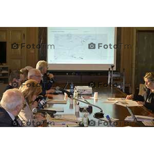 Bergamo Fiera Nuova presentazione Masterplan sviluppo Fiera di Bergamo. 23-3- 2026 Italia foto Tiziano Manzoni Lapresse