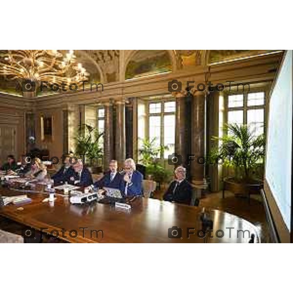 Bergamo Fiera Nuova presentazione Masterplan sviluppo Fiera di Bergamo. 23-3- 2026 Italia foto Tiziano Manzoni Lapresse