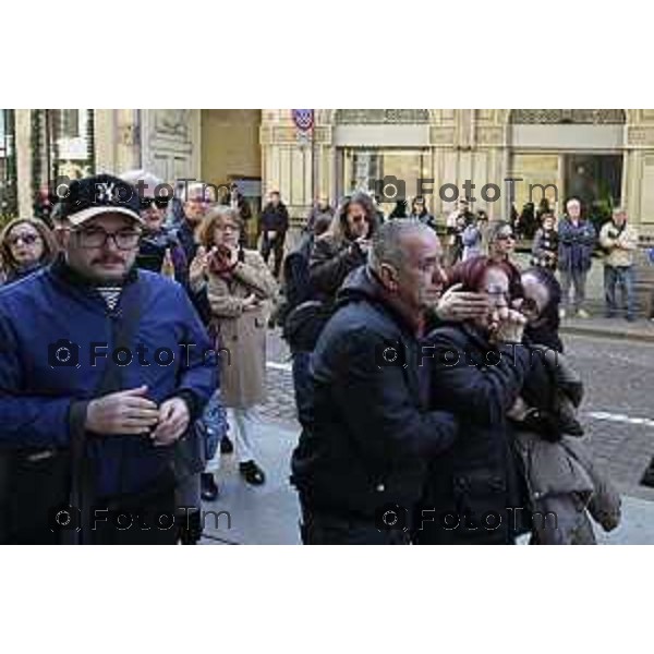 Bergamo funerale di Valentina Sarto femminicdio via Pescaria 24 Marzo 2026 Bergamo Italia foto Tiziano Manzoni Lapresse