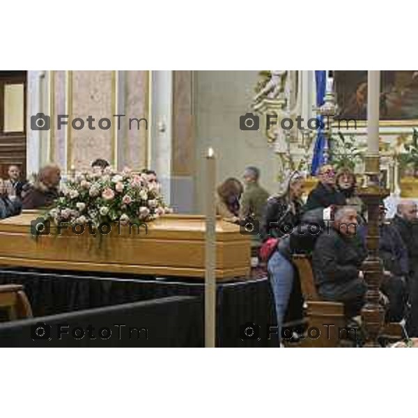 Bergamo funerale di Valentina Sarto femminicdio via Pescaria 24 Marzo 2026 Bergamo Italia foto Tiziano Manzoni Lapresse