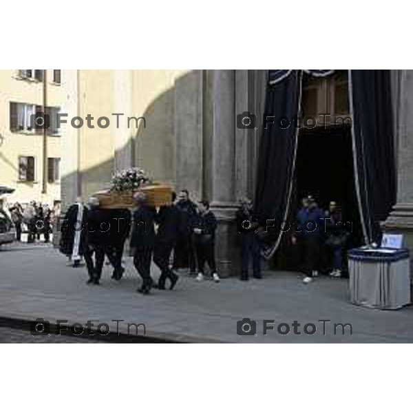 Bergamo funerale di Valentina Sarto femminicdio via Pescaria 24 Marzo 2026 Bergamo Italia foto Tiziano Manzoni Lapresse
