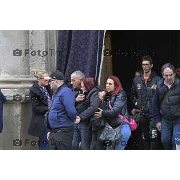 Bergamo funerale di Valentina Sarto femminicdio via Pescaria 24 Marzo 2026 Bergamo Italia foto Tiziano Manzoni Lapresse