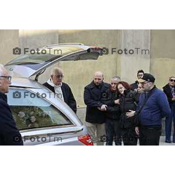 Bergamo funerale di Valentina Sarto femminicdio via Pescaria 24 Marzo 2026 Bergamo Italia foto Tiziano Manzoni Lapresse