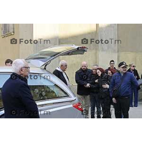 Bergamo funerale di Valentina Sarto femminicdio via Pescaria 24 Marzo 2026 Bergamo Italia foto Tiziano Manzoni Lapresse
