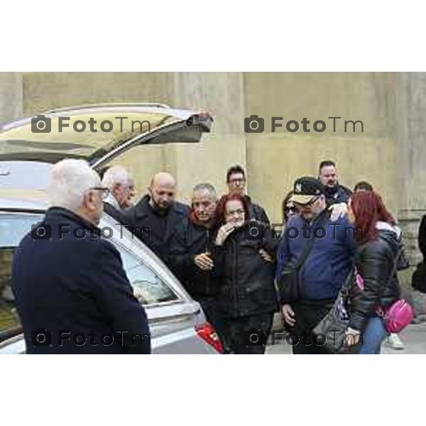 Bergamo funerale di Valentina Sarto femminicdio via Pescaria 24 Marzo 2026 Bergamo Italia foto Tiziano Manzoni Lapresse