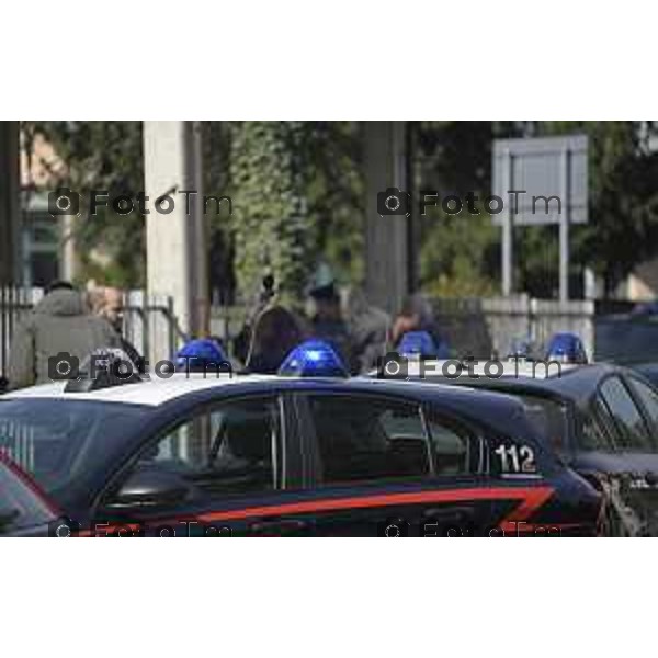 Tescore Balneario, BG scuola Media Da Vinci alunno accoltella professoressa a scuoa 25 Marzo 2026 Bergamo Italia Trescore Balneario investimento foto Tiziano Manzoni Lapresse