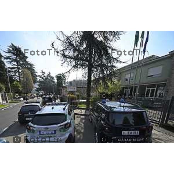 Tescore Balneario, BG scuola Media Da Vinci alunno accoltella professoressa a scuoa 25 Marzo 2026 Bergamo Italia Trescore Balneario investimento foto Tiziano Manzoni Lapresse
