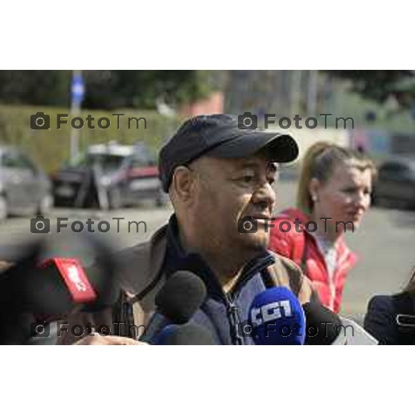 Tescore Balneario, BG scuola Media Da Vinci alunno accoltella professoressa a scuoa 25 Marzo 2026 Bergamo Italia Trescore Balneario investimento foto Tiziano Manzoni Lapresse