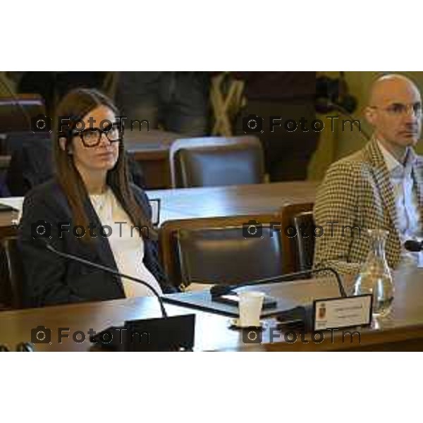 Bergamo primo consiglio Provinciale con Presidente Gianfranco Gafforelli 28 Marzo 2026 Bergamo Italia foto Tiziano Manzoni Lapresse