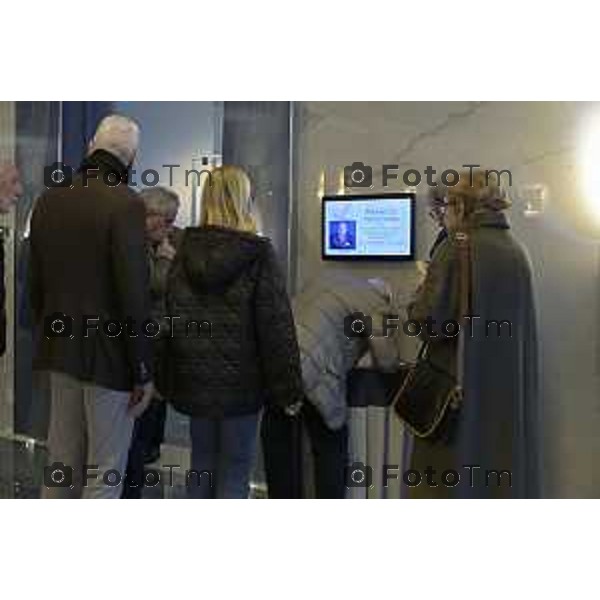 Camera ardente sala del comiatto di Franco Tentorio Ex sindaco 28 Marzo 2026 Bergamo Italia foto Tiziano Manzoni Lapresse