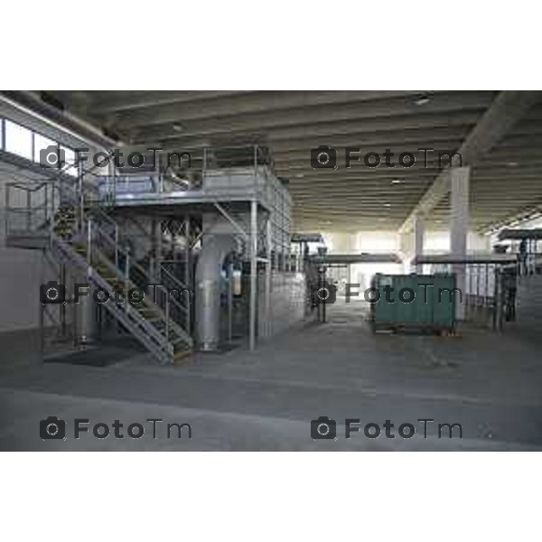 Bergamo apertura dell’impianto di depurazione potenzia la capacità del nucleo storico dell’impianto già attivo, Uniacque ha realizzato grazie al co-finanziamento PNRR. 28 Marzo 2026 Bergamo Italia foto Tiziano Manzoni Lapresse