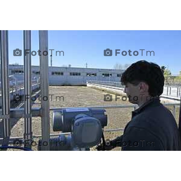 Bergamo apertura dell’impianto di depurazione potenzia la capacità del nucleo storico dell’impianto già attivo, Uniacque ha realizzato grazie al co-finanziamento PNRR. 28 Marzo 2026 Bergamo Italia foto Tiziano Manzoni Lapresse