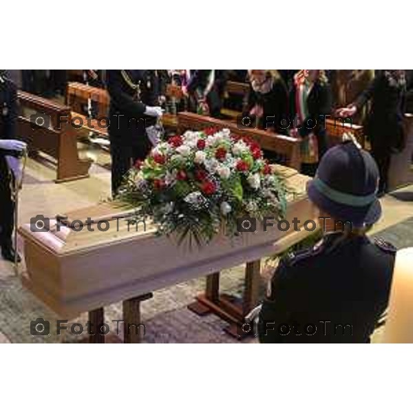 Bergamo funerale di Franco Tentorio ex sindaco di Bg e consigliere comunale per 49 anni anni 30 Marzo 2026 Bergamo Italia foto Tiziano Manzoni Lapresse
