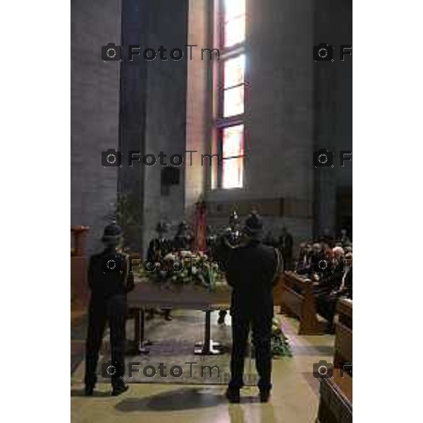 Bergamo funerale di Franco Tentorio ex sindaco di Bg e consigliere comunale per 49 anni anni 30 Marzo 2026 Bergamo Italia foto Tiziano Manzoni Lapresse