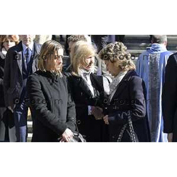 Bergamo funerale di Franco Tentorio ex sindaco di Bg e consigliere comunale per 49 anni anni 30 Marzo 2026 Bergamo Italia foto Tiziano Manzoni Lapresse