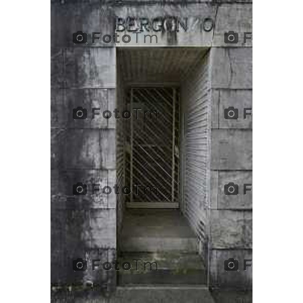 Bergamo Cappelle funebri al cimitero monumentale Bergonzo 01-Aprile 2026 Bergamo Italia foto Tiziano Manzoni Lapresse