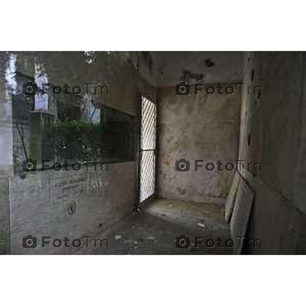 Bergamo Cappelle funebri al cimitero monumentale Bergonzo 01-Aprile 2026 Bergamo Italia foto Tiziano Manzoni Lapresse