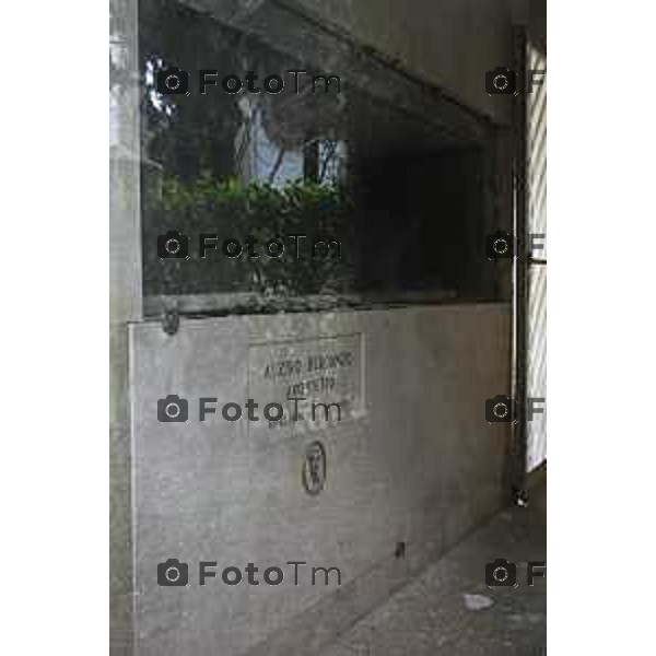 Bergamo Cappelle funebri al cimitero monumentale Bergonzo 01-Aprile 2026 Bergamo Italia foto Tiziano Manzoni Lapresse