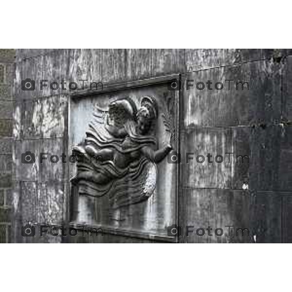 Bergamo Cappelle funebri al cimitero monumentale Bergonzo 01-Aprile 2026 Bergamo Italia foto Tiziano Manzoni Lapresse