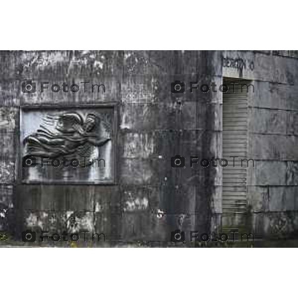 Bergamo Cappelle funebri al cimitero monumentale Bergonzo 01-Aprile 2026 Bergamo Italia foto Tiziano Manzoni Lapresse