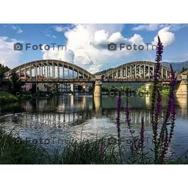 Brivio Bergamo Lecco ponte chiusura per lavori 07-04-2026 Bg Italia foto Tiziano Manzoni Lapresse