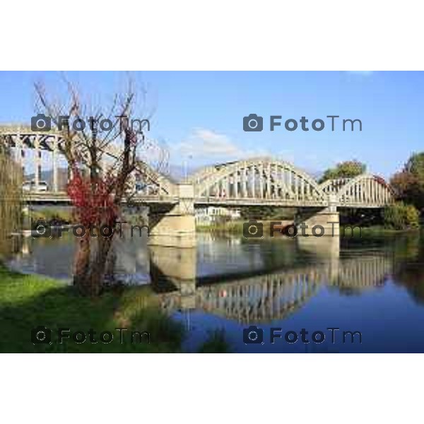 Brivio Bergamo Lecco ponte chiusura per lavori 07-04-2026 Bg Italia foto Tiziano Manzoni Lapresse