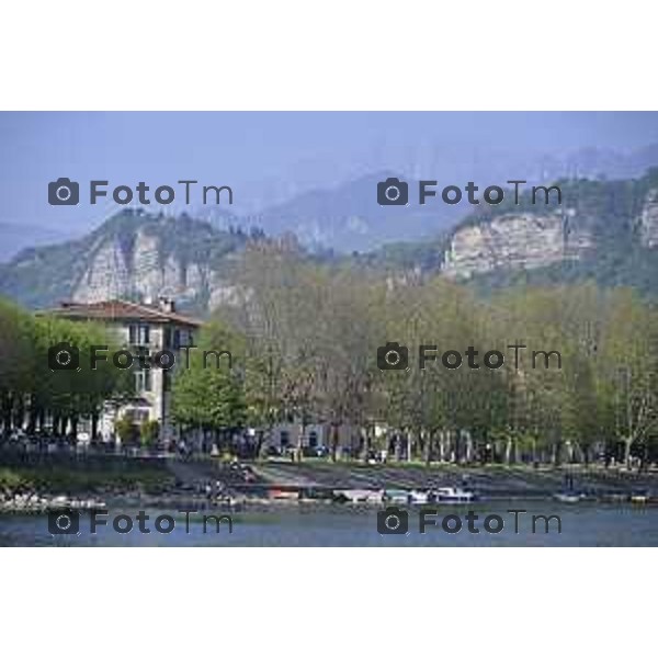 Cisano Bergamasco Bg Ponte di Brivio inizio lavori 8 Aprile 2026 Italia foto Tiziano Manzoni Lapresse