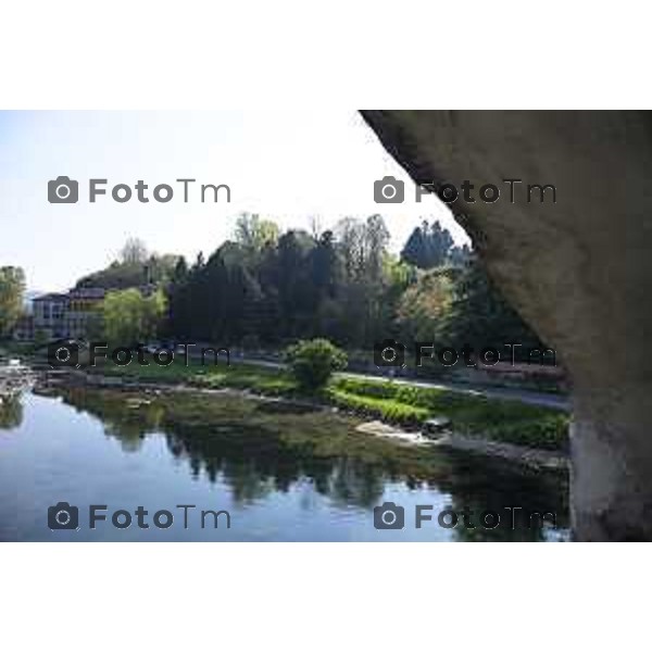 Cisano Bergamasco Bg Ponte di Brivio inizio lavori 8 Aprile 2026 Italia foto Tiziano Manzoni Lapresse