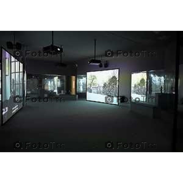 gres art 671 Bergamo retrospettiva in Italia dedicata a Isaac Julien, MUSEUM DREAMS Francesca Acquati Roberto Pesenti 09-aprile 2026 Bergamo Italia foto Tiziano Manzoni Lapresse