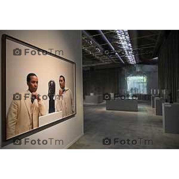 gres art 671 Bergamo retrospettiva in Italia dedicata a Isaac Julien, MUSEUM DREAMS Francesca Acquati Roberto Pesenti 09-aprile 2026 Bergamo Italia foto Tiziano Manzoni Lapresse