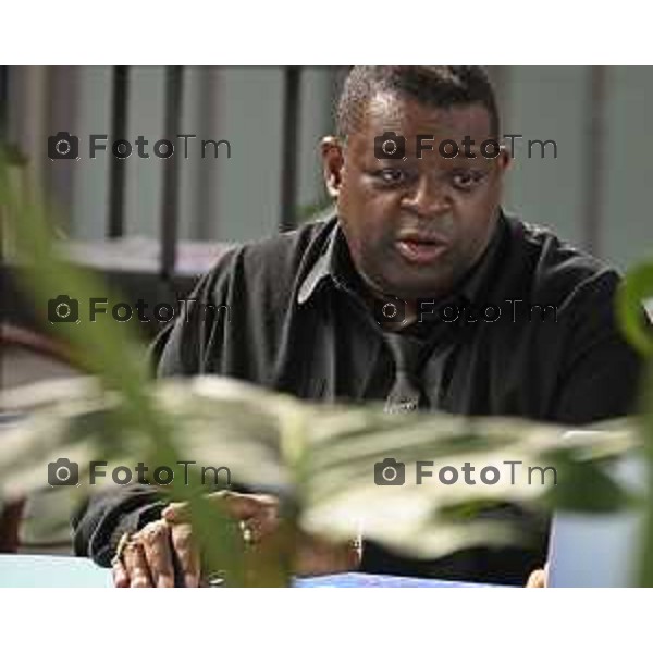 gres art 671 Bergamo retrospettiva in Italia dedicata a Isaac Julien, MUSEUM DREAMS Francesca Acquati Roberto Pesenti 09-aprile 2026 Bergamo Italia foto Tiziano Manzoni Lapresse