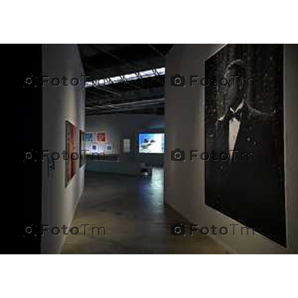 gres art 671 Bergamo retrospettiva in Italia dedicata a Isaac Julien, MUSEUM DREAMS Francesca Acquati Roberto Pesenti 09-aprile 2026 Bergamo Italia foto Tiziano Manzoni Lapresse