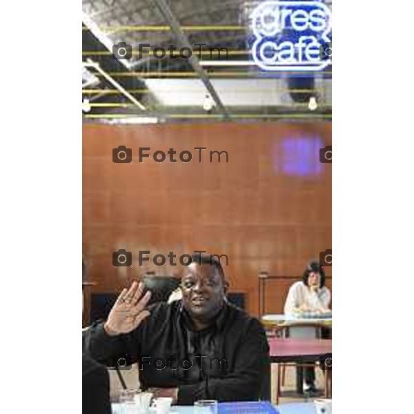 gres art 671 Bergamo retrospettiva in Italia dedicata a Isaac Julien, MUSEUM DREAMS Francesca Acquati Roberto Pesenti 09-aprile 2026 Bergamo Italia foto Tiziano Manzoni Lapresse