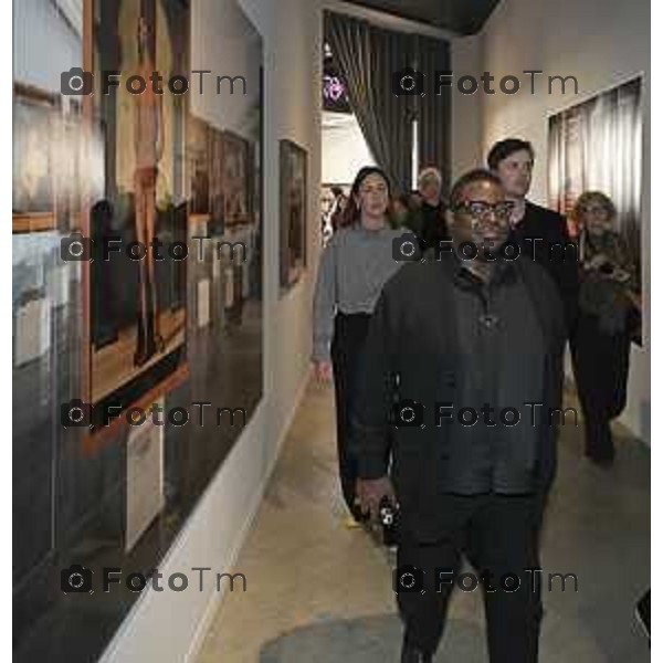 gres art 671 Bergamo retrospettiva in Italia dedicata a Isaac Julien, MUSEUM DREAMS Francesca Acquati Roberto Pesenti 09-aprile 2026 Bergamo Italia foto Tiziano Manzoni Lapresse