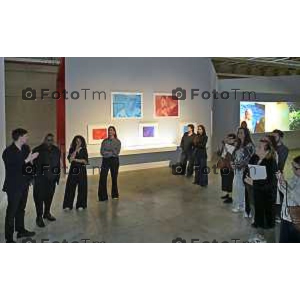 gres art 671 Bergamo retrospettiva in Italia dedicata a Isaac Julien, MUSEUM DREAMS Francesca Acquati Roberto Pesenti 09-aprile 2026 Bergamo Italia foto Tiziano Manzoni Lapresse