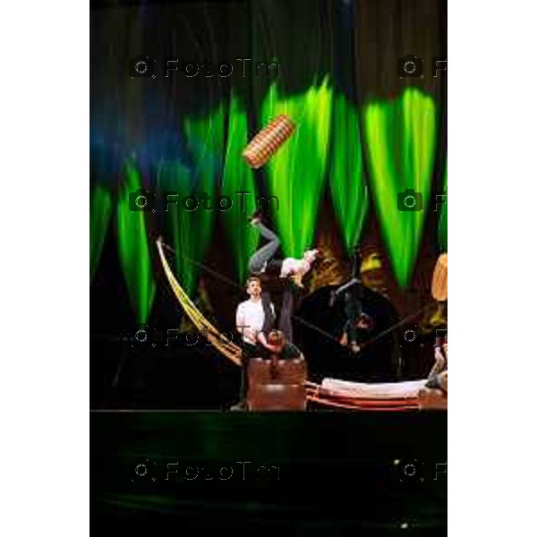 ChoruLife Arena, Bergamo tour backstage con la compagnia Cirque du Solei 09Marzo 2026 Bergamo Italia foto Tiziano Manzoni Lapresse