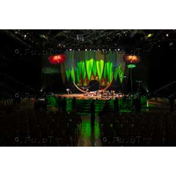 ChoruLife Arena, Bergamo tour backstage con la compagnia Cirque du Solei 09Marzo 2026 Bergamo Italia foto Tiziano Manzoni Lapresse