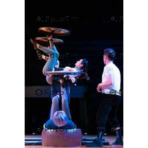 ChoruLife Arena, Bergamo tour backstage con la compagnia Cirque du Solei 09Marzo 2026 Bergamo Italia foto Tiziano Manzoni Lapresse