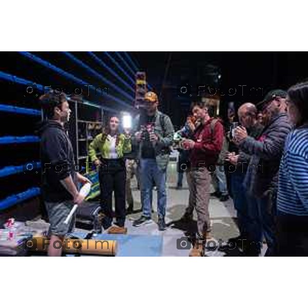 ChoruLife Arena, Bergamo tour backstage con la compagnia Cirque du Solei 09Marzo 2026 Bergamo Italia foto Tiziano Manzoni Lapresse