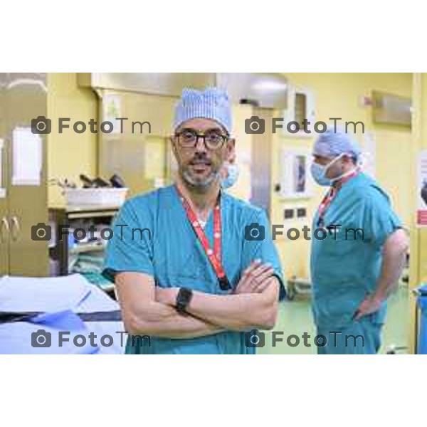 Ospedale GSD San Marco Zingonia lo staf medico chirurgia bariatrica Riccardo Giorgi 09-Aprile 2026 Bergamo Italia foto Tiziano Manzoni Lapresse