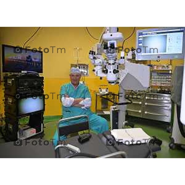 Ospedale GSD San Marco Zingonia lo staf medico chirurgia oculistia Claudio Savaresi 09-Aprile 2026 Bergamo Italia foto Tiziano Manzoni Lapresse