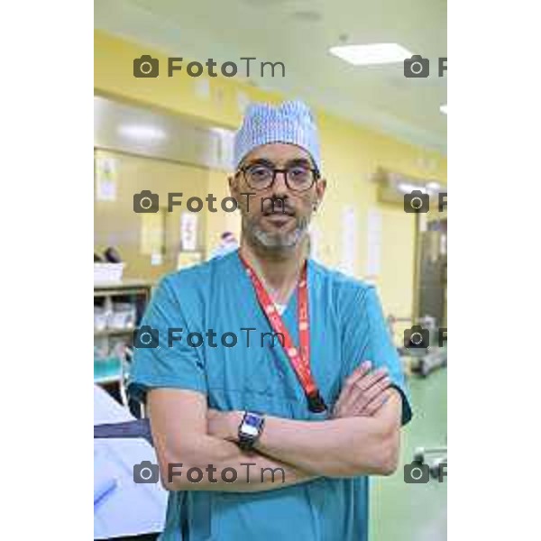 Ospedale GSD San Marco Zingonia lo staf medico chirurgia bariatrica Riccardo Giorgi 09-Aprile 2026 Bergamo Italia foto Tiziano Manzoni Lapresse