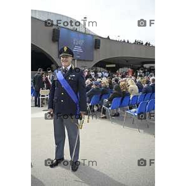Bergamo festa della polizia con il questore Vincenzo Nicolì, e il prefetto Luca Rotondi e gli encomi agli agenti. 10 Aprile o 2026 Bergamo Italia foto Tiziano Manzoni Lapresse