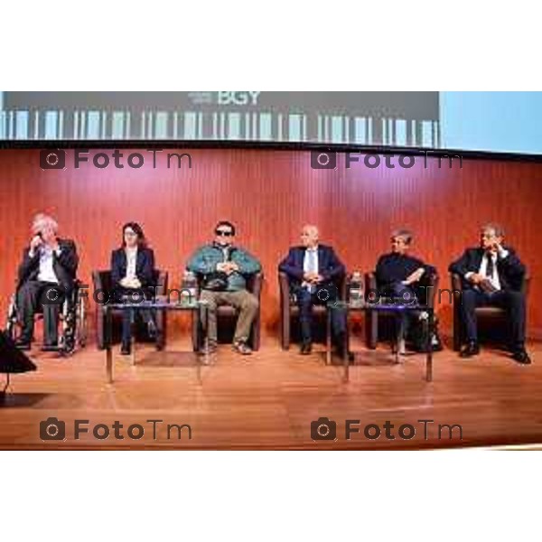 Bergamo convegno "DECOLLI SENZA BARRIERE" - il diritto a viaggiare dei Passeggeri a Ridotta Mobilità 10 Aprile 2026 Montello Italia foto Tiziano Manzoni Lapresse