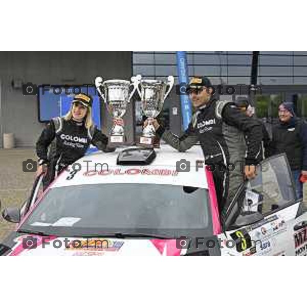 Bergamo Arrivo 40 esimo rally prealpi orobiche vincitori Marco Colombi Angelica Rivoir 12- Aprile 2026 Bergamo Italia foto Tiziano Manzoni Lapresse