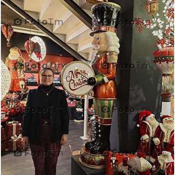 Cisano Bergamasco Sara Fumagalli moglie di Castelli Roberto ex ministro (social facebook ) Italia foto Tiziano Manzoni Lapresse